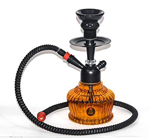 Wish Divine Qt Hookah Pot Orange (Height 12 Inches)