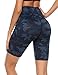 Sykooria Sporthose Kurze Damen Radlerhose High Waist Blickdicht Legging Yoga Shorts mit Taschen