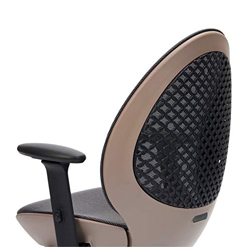 Techni Mobili Deco Lux Office Executive Chair, Taupe #TOP7