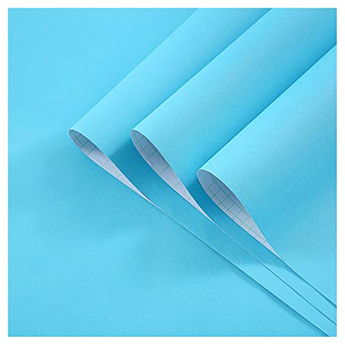 Papel Adhesivo para Muebles Azul Cielo 60cmx3m para Renovación de Cocinas