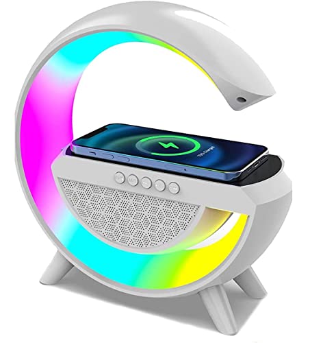 Altoparlante Bluetooth Con Luce E Sveglia - Multifunzione Per Camera, Regalo Ideale