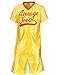 Dodgeball Average Joe's Adult Yellow Jersey Costume Set (Adult X-Large)