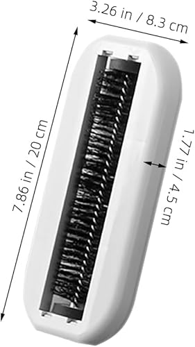 Miniatura 2 de Paquete de 2 barredoras de migas de mano, cepillo ergonómico para limpieza de mesa, sofá, suelo y cama, material ABS multifuncional, 7.87 x 3.26 x