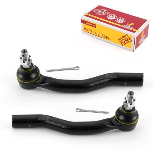 Metrix Premium Chassis Parts - Front Left & Right Outer Tie Rod End Kit Fits 04-06 Lexus ES330 07-12 ES350 05-12 Toyota Avalon 04-11 Camry 04-08 Solara Replacement ES80603 ES80602 Made in Europe
