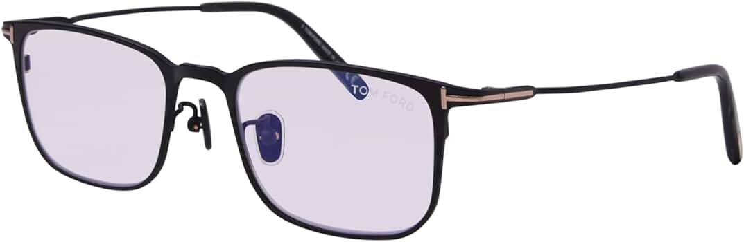 Tom Ford FT5929-D-B 005 Eyeglasses Men's Shiny Black/Blue