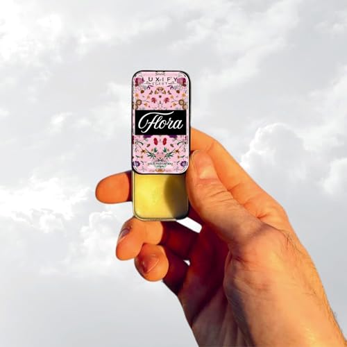 Image of Pack of 2 Flora & Cold Coffee Solid Perfumes | Alcohol Free Cologne for Men & Women | Strong & Lasting Fragrance | Non-Greasy Wax Perfume | Gifting Set for Him & Her