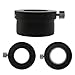 Astromania 2 inch to 1.25 inch Eyepiece Adapter for Telescope Metal - Excellent Telescope Accessory with Premium Thumbscrew & Scratch-Resistant Brass Locking System with Protection Against Scratches