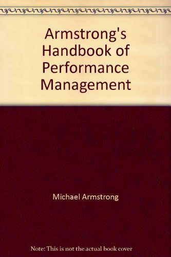 Amazon.in: Buy Armstrong's Handbook of Performance Management Book ...