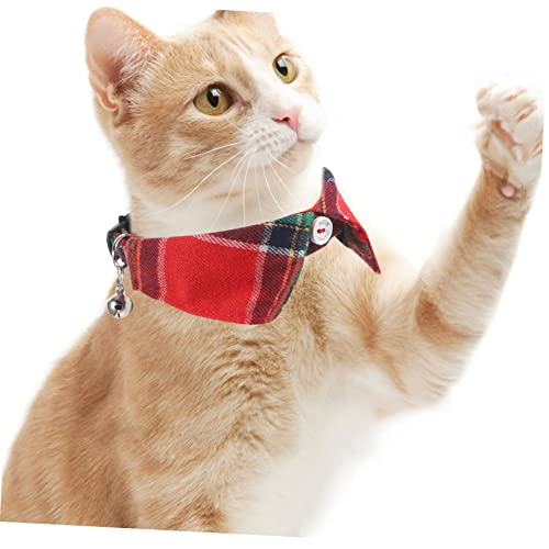 Collar para gatos ajustable con cascabel sonoro y diseño cómodo textil 4