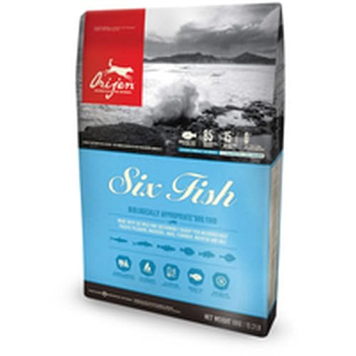 Image of Orijen Six Fish Dry Dog Food, Grain Free and Chicken Free Dog Food, Fresh Or Raw Ingredients, 11.4 Kg, All Life Stages