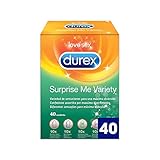 El pack Durex Surprise Me Variety contiene una variedad de sensaciones para una diversión máxima