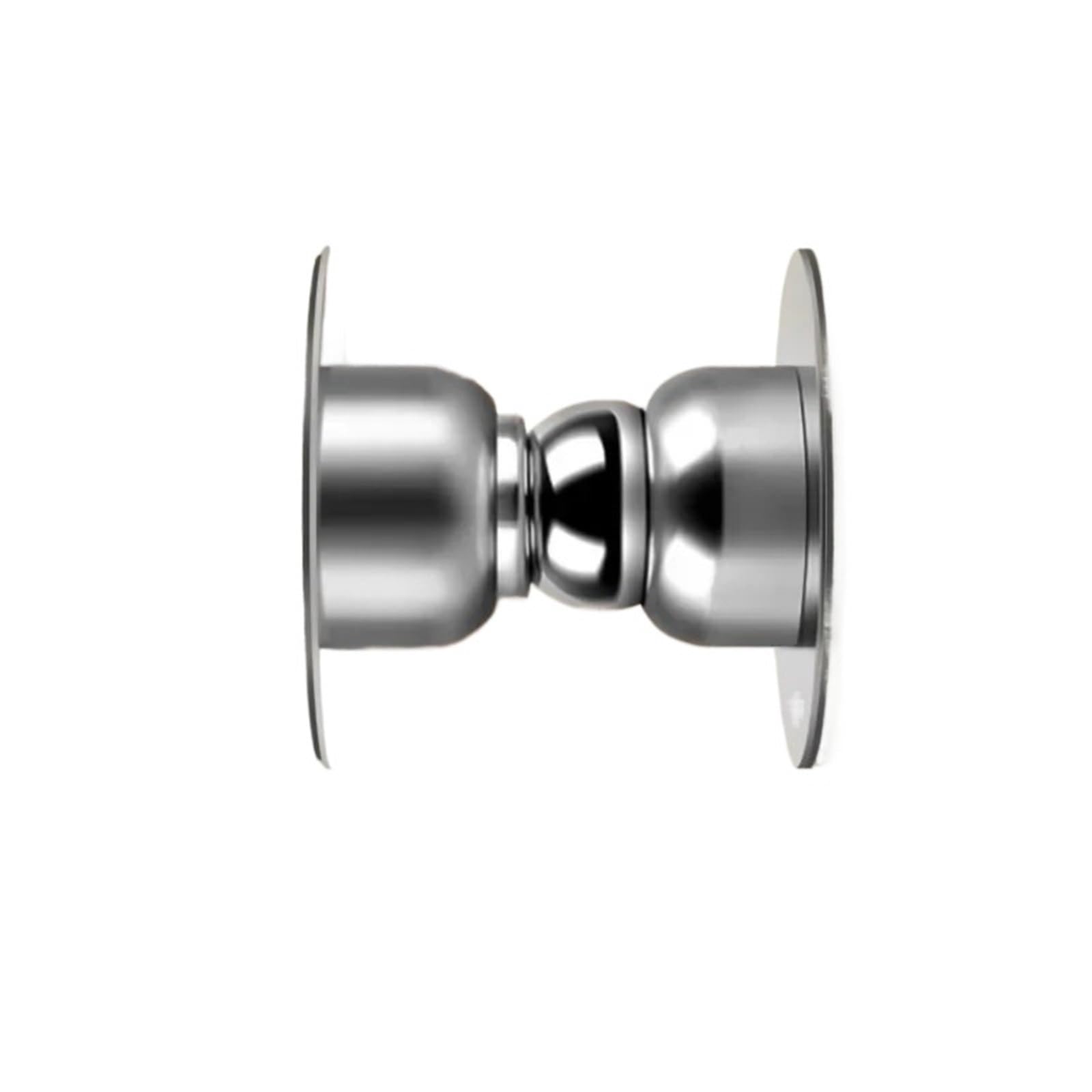 Iopklytf Silvery-4.8Cm Door Stopper Stainless Steel Magnetic Door Stopper