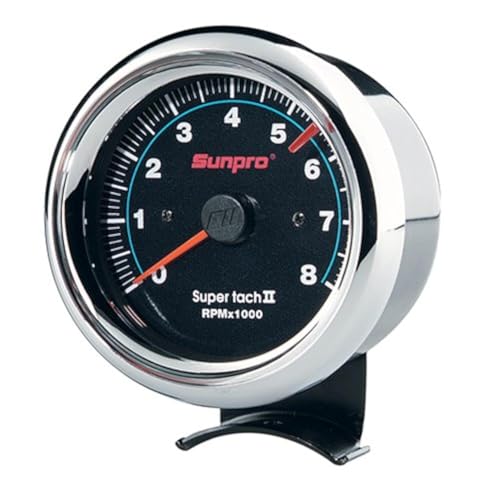 Sunpro CP7901 Super Tachometer II - Black Dial