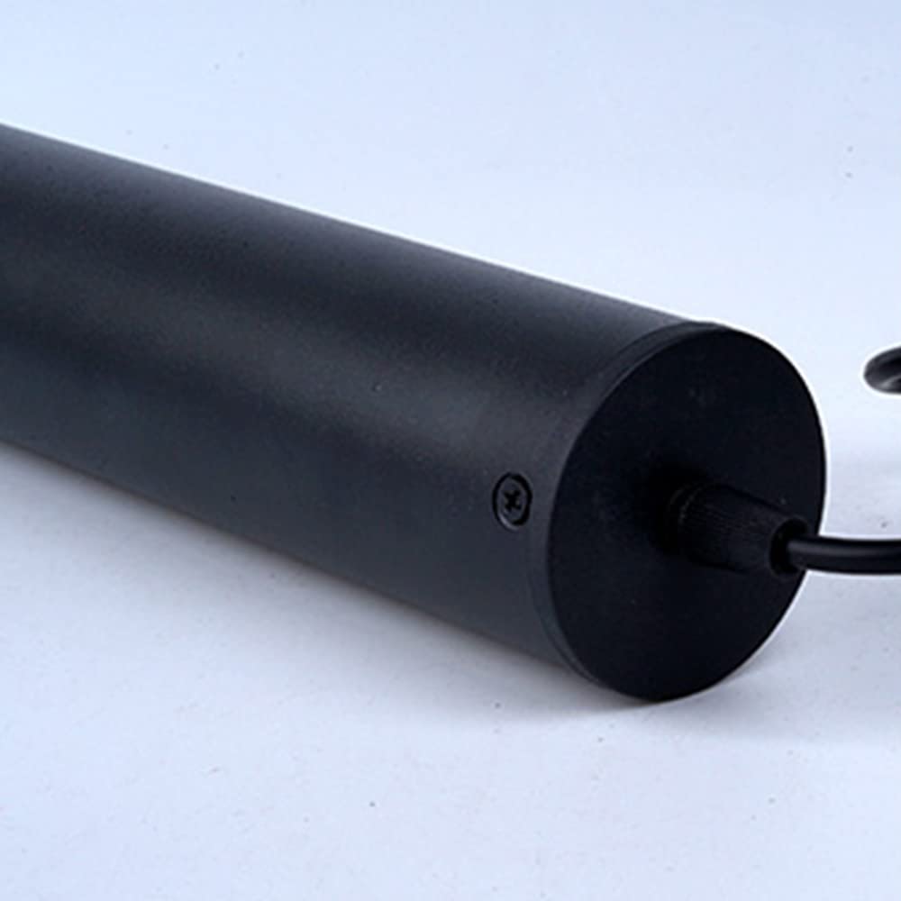 Nowoczesna lampa wisząca LED czarna lampa miedziana Blaco Miedź Miedź Miecze Pokój Lamp Longelie Wiszące Cylindryczne Cylindryczne Światło