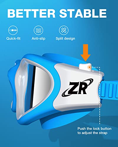 Image of ZIONOR Swim Goggles, Upgraded G1 Polarized Swimming Goggles Anti-Fog for Adult Men Women