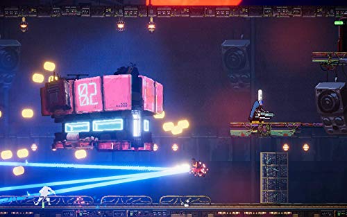 Black Future '88 shooter synth-punk y plataformas 2D retrofuturista 7