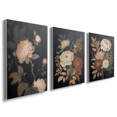 Póster floral bohemio de estética moderna para una decoración de sala de estar elegante