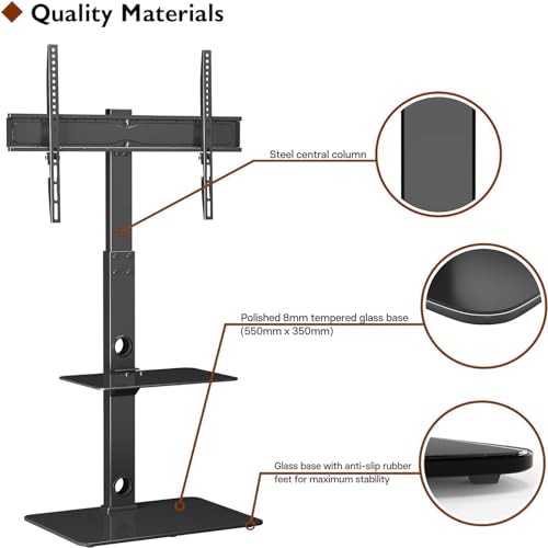 Soporte de Piso Ajustable para TV LCD 30-70" miniatura 6