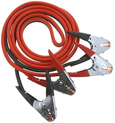 OxGord Heavy-Duty Jumper Cable Kit for Car - 4 Gauge 25 ft Emergency Jump Start with Travel Bag - Best for Car, Truck, Van, SUV, Boat, or Van - Extra Long