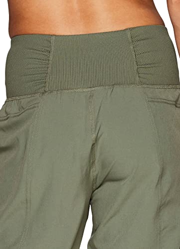 Avalanche Ripstop Pant For Women Quick Drying Pant For Hiking, Golf Pant, Travel, Workouts With Flat Front Elastic Waistband Zipper Pocket Straight Leg Pant Ripstop Olive L #TOP5