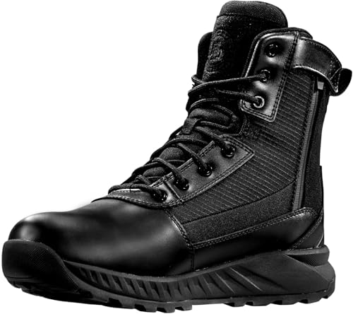 Unisex BDX8 Waterproof Side Zip Composite Toe Military and Tactical Boot