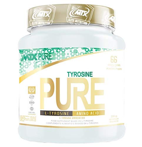 MTX nutrition TYROSINE PURE [200g.] Neutral - Amino Acid L-Tyrosine PREMIUM powder used to enhance susceptibility to physical exertion Cover