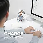 Wireless Charging Station, 3 in 1 Fast Wireless Charger Stand for Multiple Devices Apple Watch Ultra Series 11 10 9 8 7 6 SE 5 4 3 2, iPhone 17 16 15 14 13 12 11 Pro Max/Plus/Air/X/XS/XR/SE, Airpods - Image 2