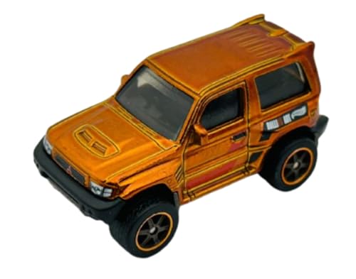 Hot Wheels Mitsubishi Pajero Evolution 1:64 Naranja miniatura 4