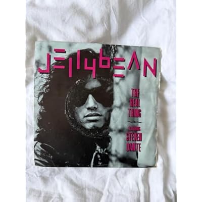 The Real Thing by Jellybean featuring Steven Dante UK 7&rdquo; Vinyl Record 1987