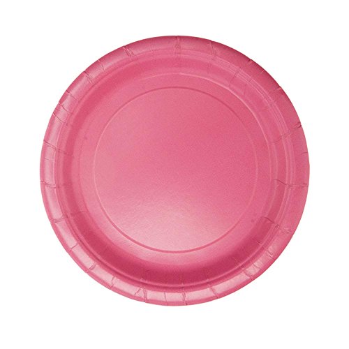 Papieren borden - 18 cm - donkerroze - verpakking van 20 stuks - Image 6