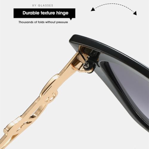 Lunettes œil de chat élégantes de qualité supérieure et design vintage ajouré