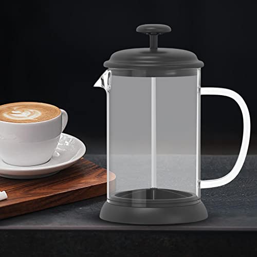 Image of ARTISOUL Glass Coffee Maker Pot with Filter Heat Resistance Heat Resistant for Travel Black | Home & Garden | Kitchen Dining & Bar | Small Kitchen Appliances