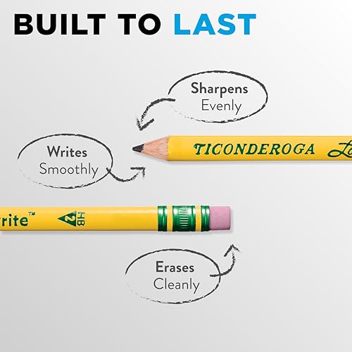 Image of Ticonderoga Laddie Tri-Write Wood-Cased Pencils, #2 HB Soft