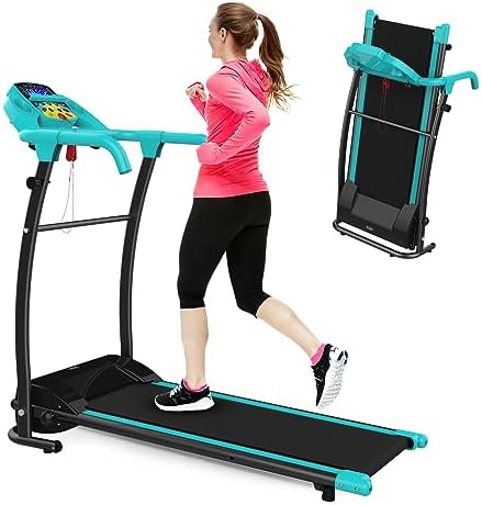 XMKEY Folding Treadmill-Walking Pad-Treadmills for Home-2.5 HP Portable Electric Foldable Treadmill with Incline Running Exercise Machine Compact Treadmill Fitness Workout Jogging Walking