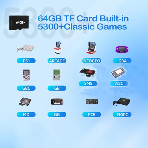 image for WESICH RG35XX Plus Handheld Game Console,3.5 Inch IPS Screen with 3300