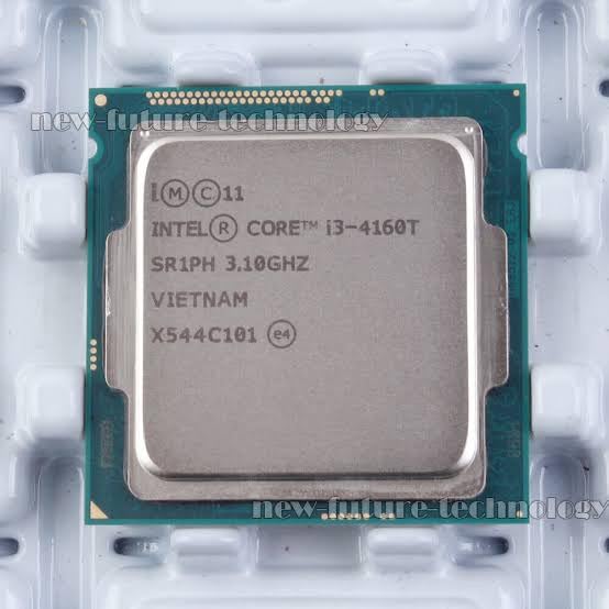 Image of SURYAASYS Core i3 4160T Powerful 3.1 GHz LGA 1150 Socket 2 Cores Desktop Processor (Silver)(Supports H81 Motherboard)