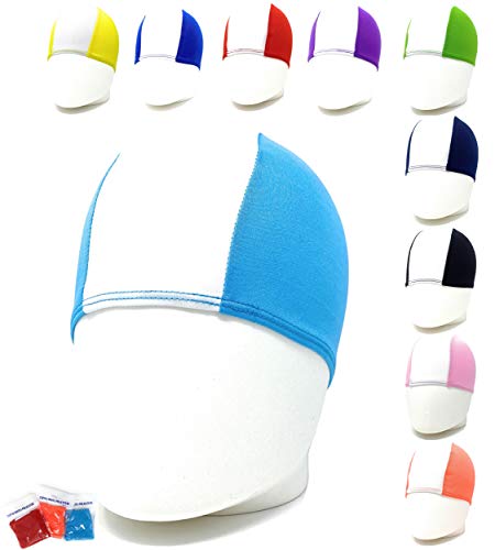 50 Gorros de natación de poliéster Slim FIT Profesional - Descuentos por CANTIDAD - Gorro de Piscina Unisex - Cantidad Paquetes de 50-500 Piezas Cover