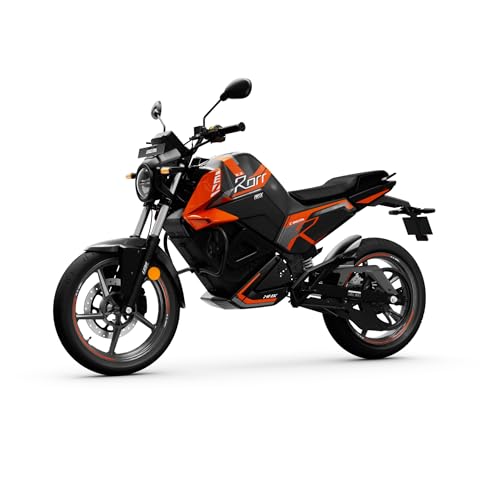 Image of Rorr EZ Sigma 4.4kWh Electric Motorcycle /Bike by Oben Electric, 175km IDC Range, 95km /h, 0-40km /h in 3.3 second, Electro Amber (Ex-showroom)