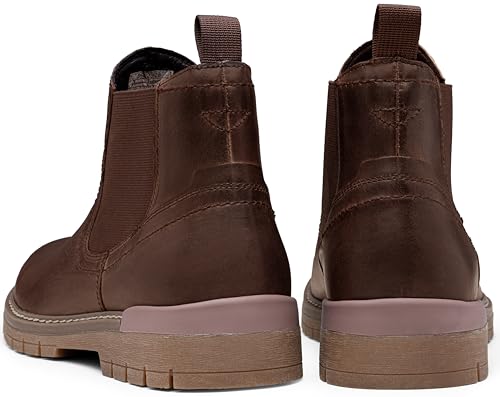 Image of Jousen Chelsea Boots Casual Slip On Ankle Waterproof Mens Boots