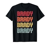BRADY Gift Name Personalized Funny Retro Vintage Birthday T-Shirt