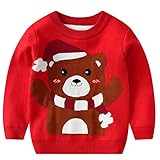 KCDING Weihnachtspyjama Baby Gestreift Rave Outfit Wollwalk Overall Baby Hessnatur Baby Jungen Sommer Bekleidung Set Baby Set Frühchen Kleidung Neugeborenen Set Kleidung