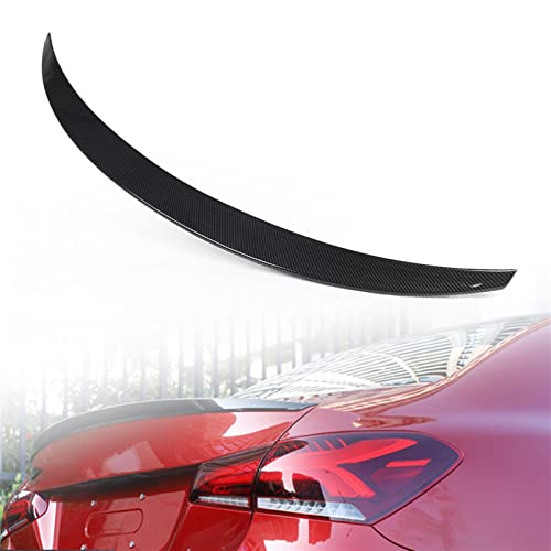 Becquet lèvre arrière pour Benz Classe A W177 2019 style carbone lèvre de spoiler coffre