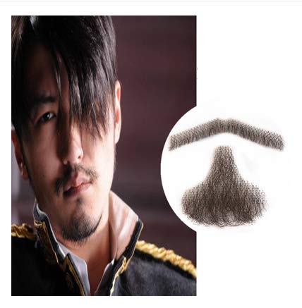 膝&髭　ウィッグ Amazon.co.jp: UTST 口ひげ あごひげ 付け髭 仙人 老人 コスプレ 髭