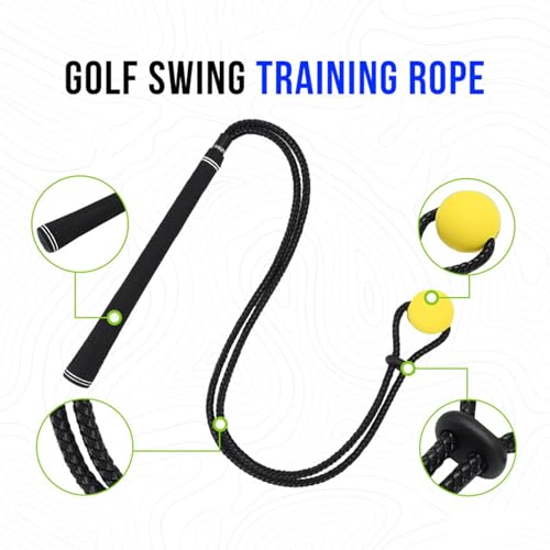 Corde pour swing golf pour corriger le slice et synchroniser son geste - 7
