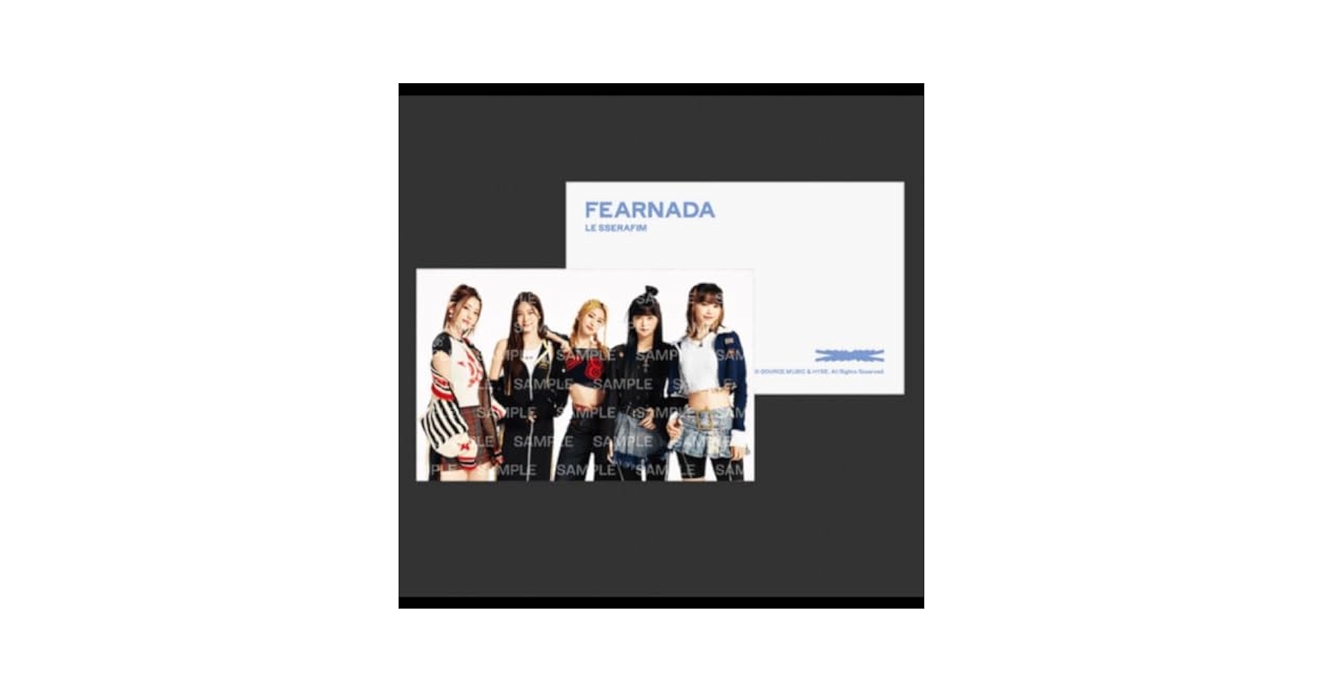 Amazon.co.jp: LESSERAFIM ルセラフィム メンバー フォトカード
