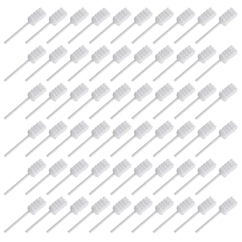 60 Piezas De Hisopos De Gasa, Hisopos De Limpieza, Hisopos De Gasa, Cepillos De Dientes Suaves, Toallitas Para Cepillar Dientes De Leche, Limpieza De Dientes Para Niños, Limpiador De Lengua