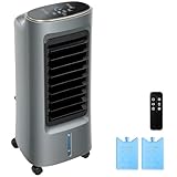 meilleur distributeur d'eau costco CONFORT D'AIR QUATRE EN UN : Ce refroidisseur d'air multifonction ne se contente pas d'être un simple ventilateur. Il combine refroidissement par eau, humidification et purification par ions négatifs pour transformer votre salon, chambre ou bureau étouffant en une oasis personnelle et agréable.