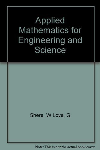 Amazon.co.jp: Applied Mathematics for Engineering and Science : 本