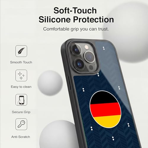 Coque Allemagne iPhone 13 Pro en gel renforcé Head Case Designs - 5