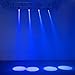 OriGlam 3W Blue LED Spotlight, LED Pinspot Light Stage Beam Light, DJ Ball Light for KTV Bar Party Lighting